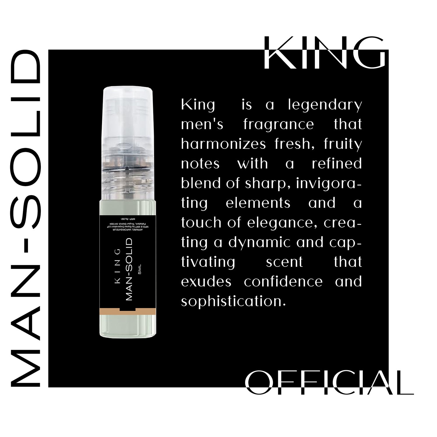 Man-Solid Black Solid T-Shirt + 11 Free Testers (5ml Each)